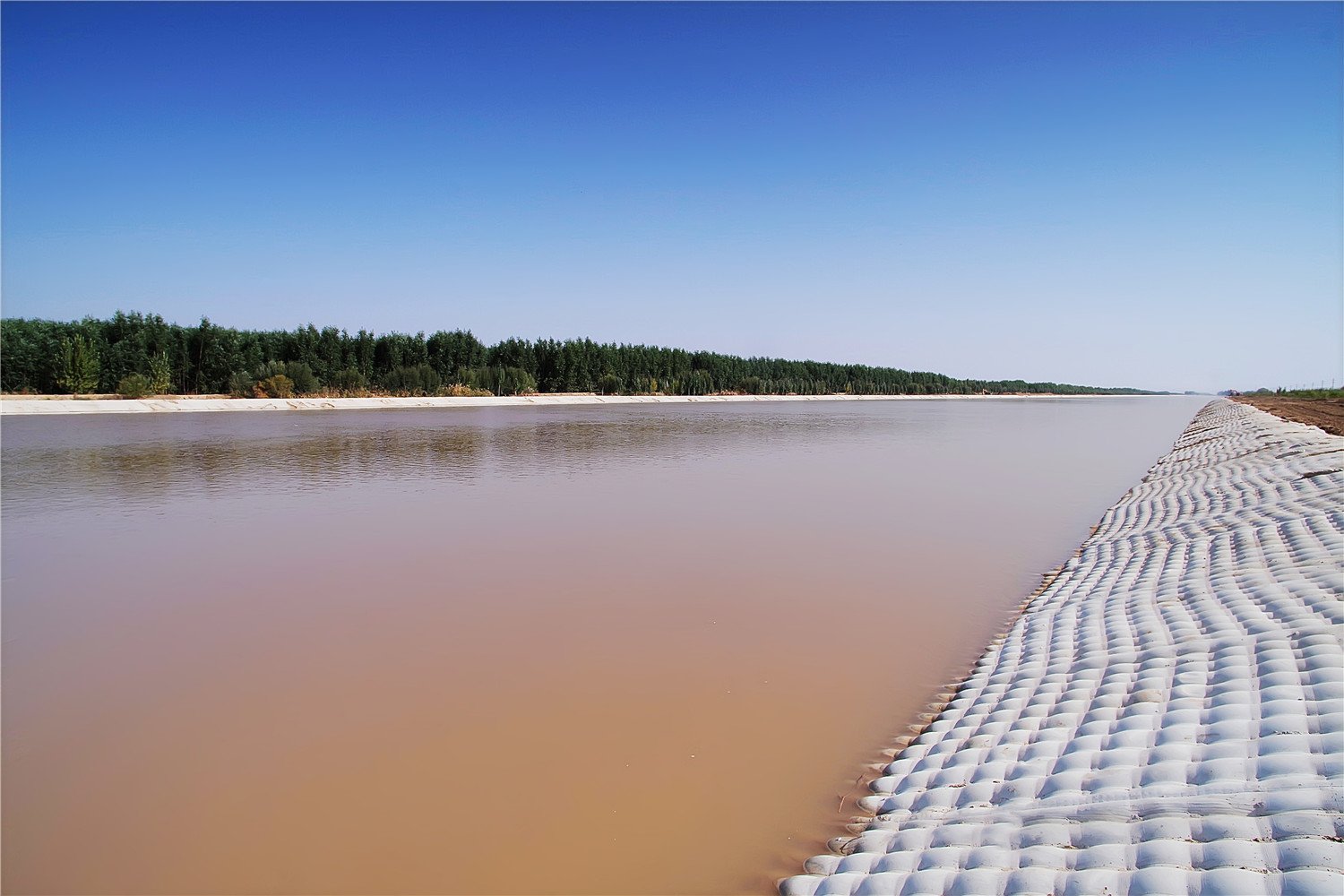 Filter Point Concrete Mattress Canal Lining Protection