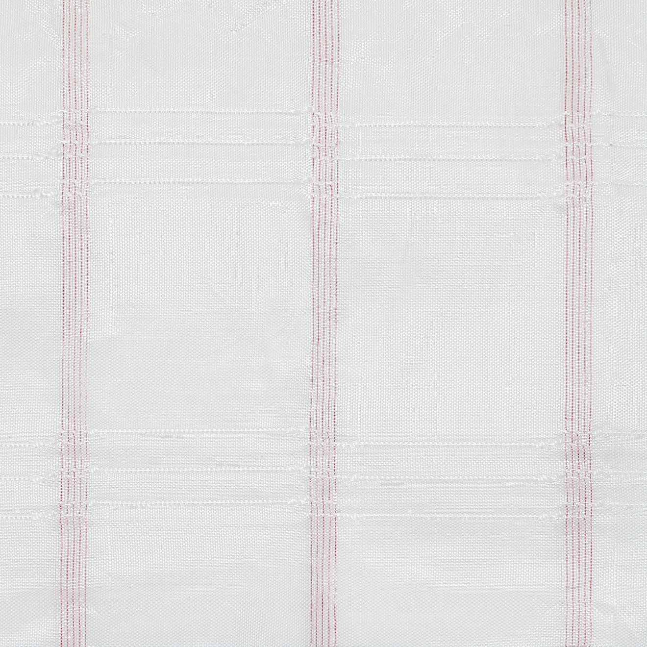 A close-up view of a polyethylene fabric used in concrete mattresses, featuring a woven texture with visible stitching and red lines. The material is designed to provide strength and durability, ideal for applications in erosion control and civil engineering.