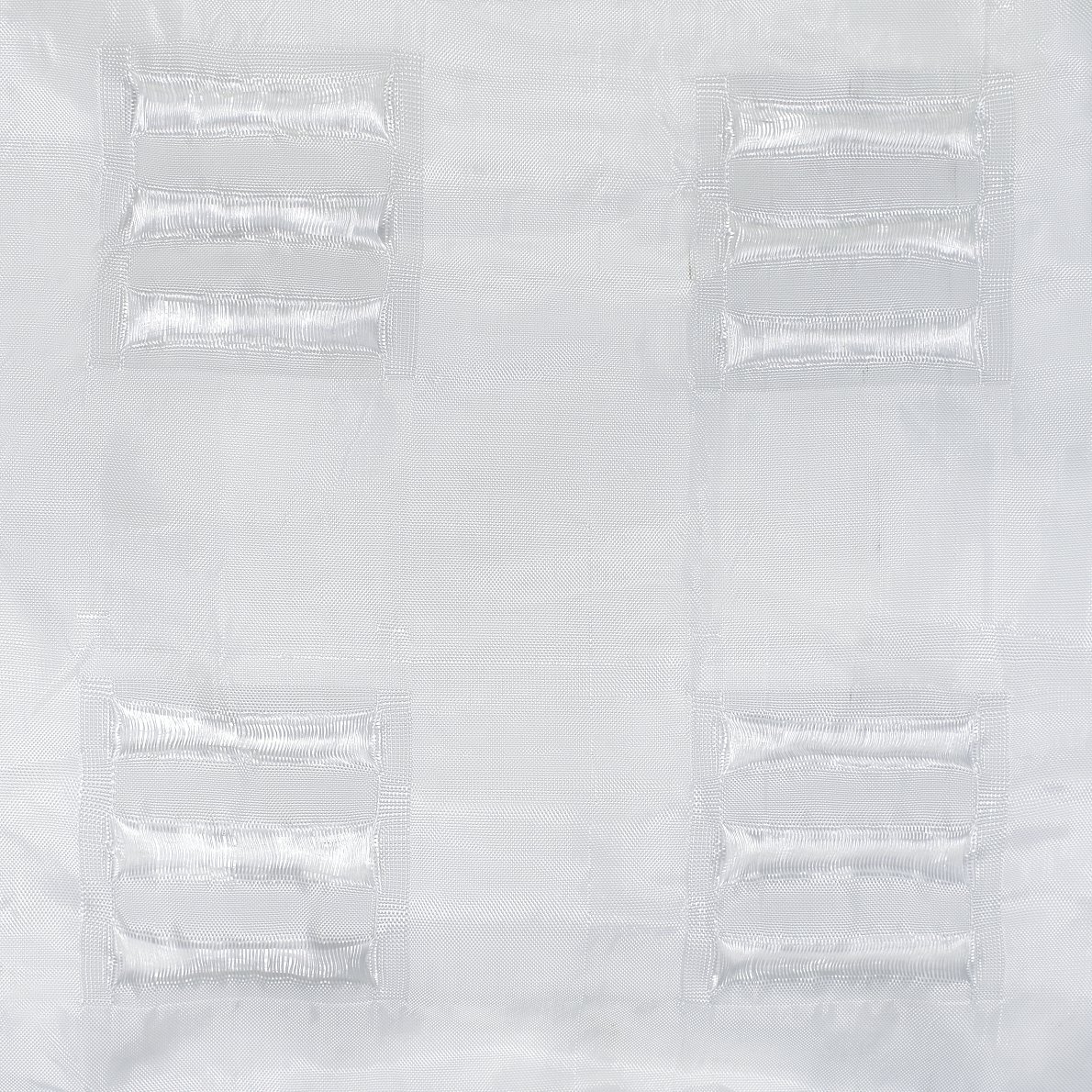 Close-up view of the fabric surface of a concrete mattress, showcasing a woven texture with clear connection points. This synthetic material is designed for strength and permeability, ideal for erosion control and stabilization in construction projects. The woven fibers are intricately arranged, emphasizing the quality and durability of the product.