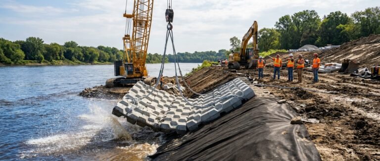 articulated concrete slab mattress | HydroBase