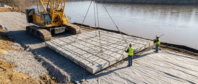 articulated concrete slab mattress | HydroBase