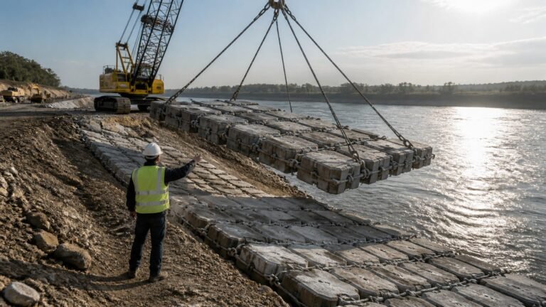 concrete mattress thickness design | HydroBase
